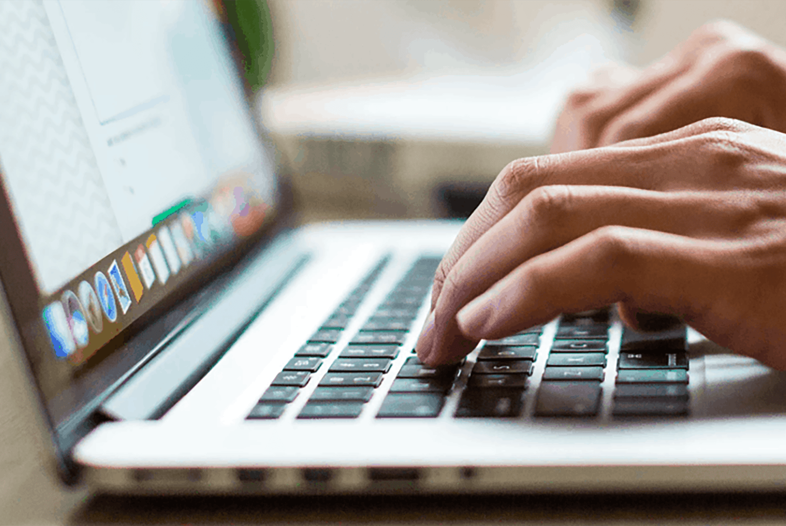 Typing on computer