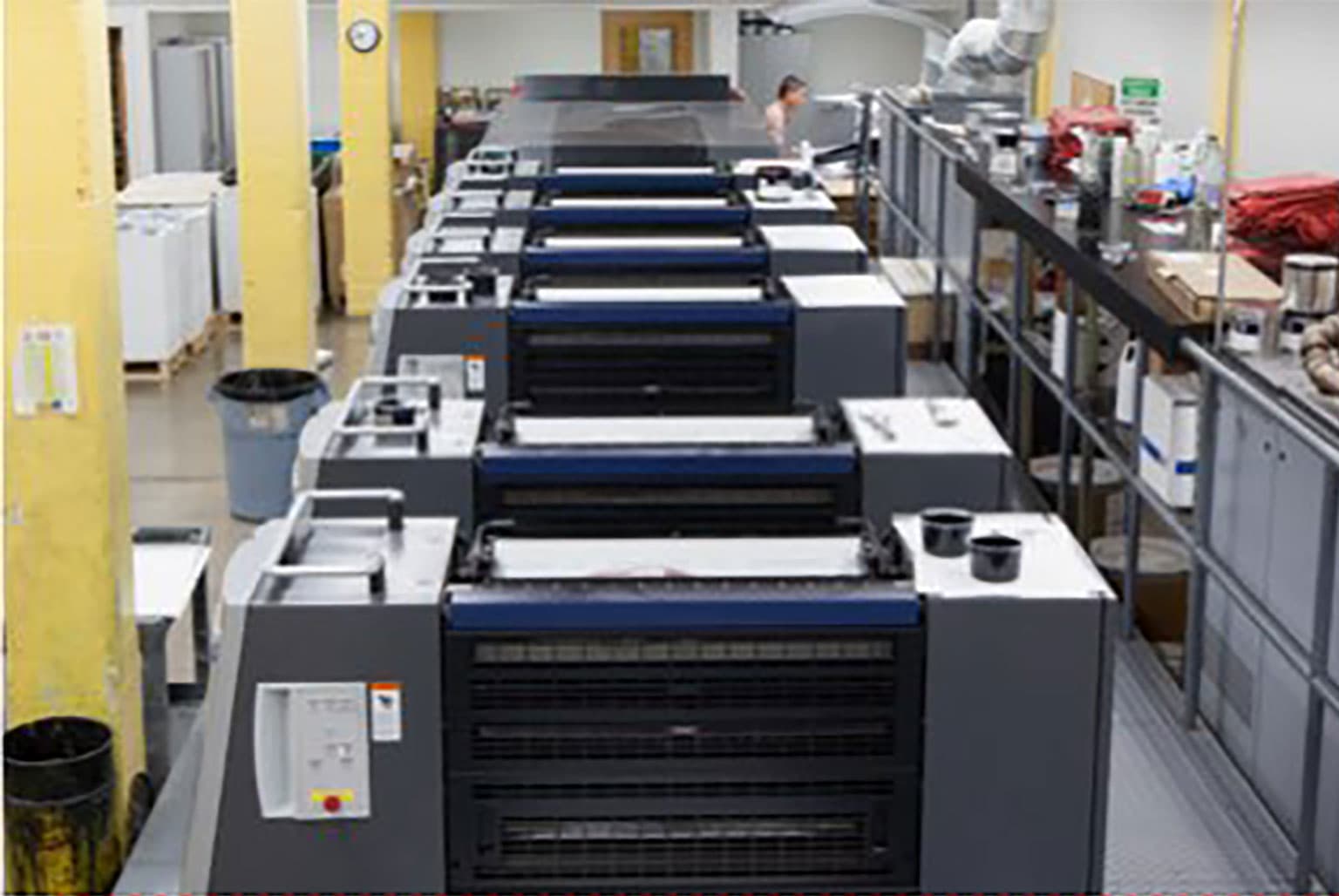 Heidelberg press at our Oahu printing facility.